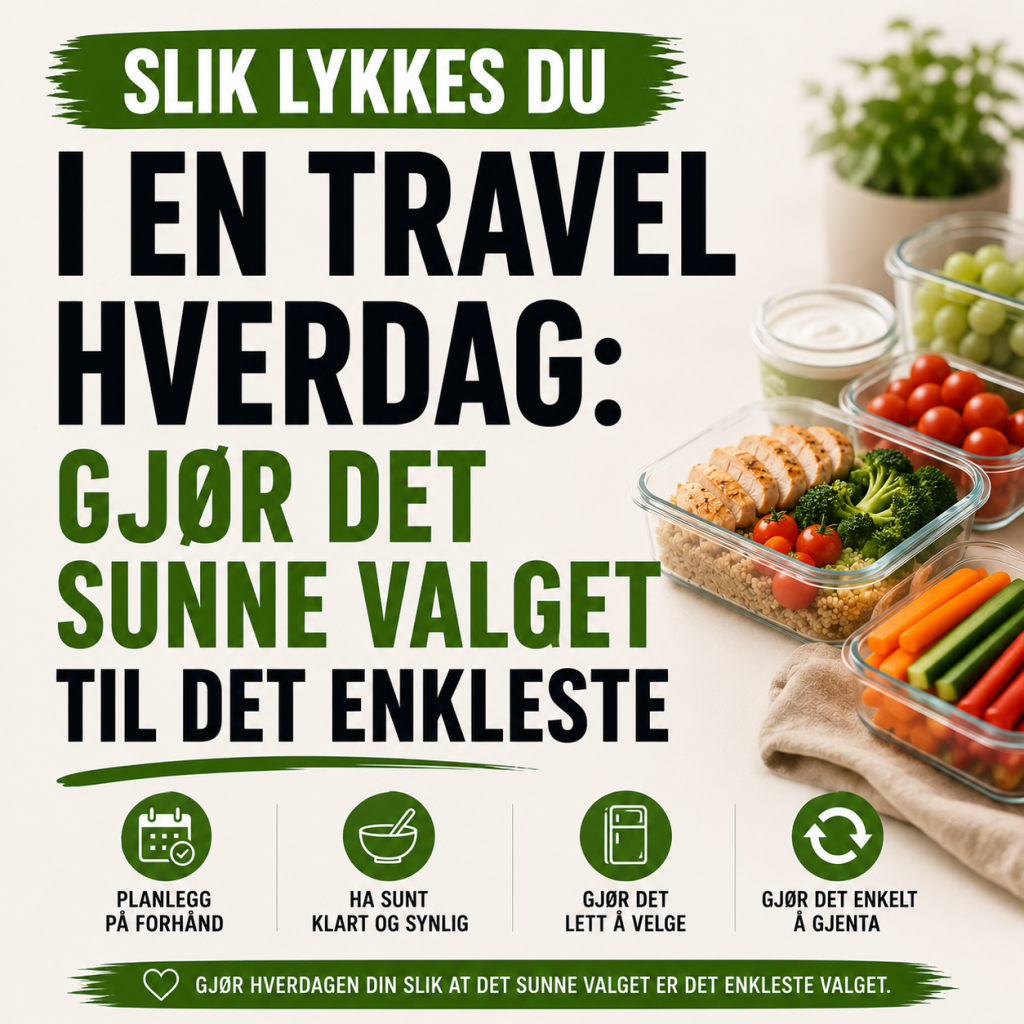 Slik lykkes du i en travel hverdag